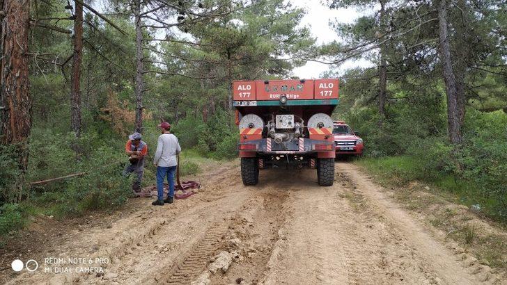 Bilecik’teki orman yangın büyümeden söndürüldü G2