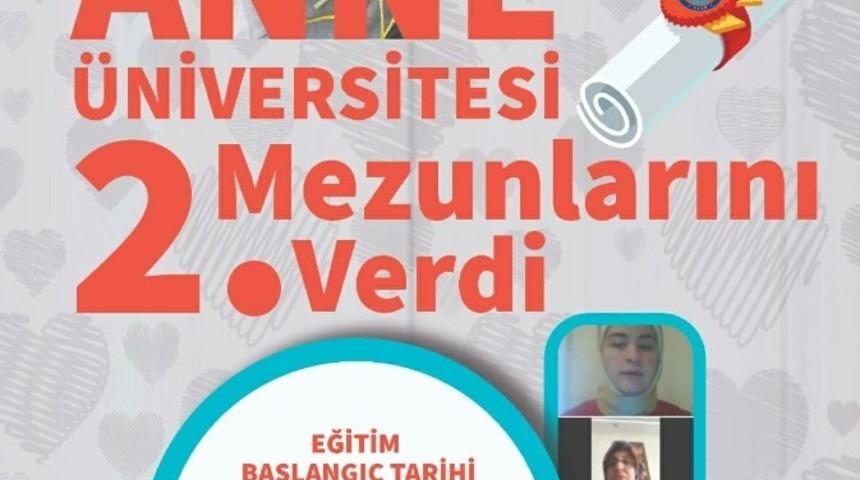 Anne &Uuml;niversitesi ikinci mezunlarını verdi