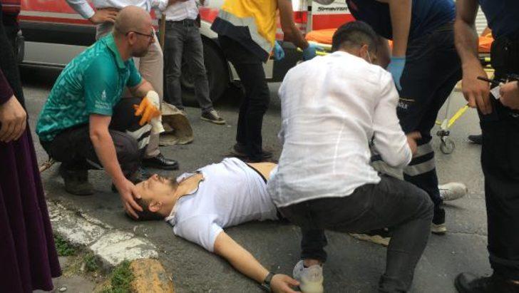 Beyoğlu'nda bıçaklı saldırı dehşeti! Kanlar içinde yere yığıldı G2