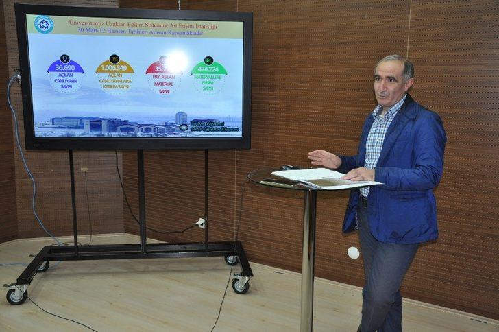 Kafkas Üniversitesi’nde son dersi Rektör Kapu verdi G3