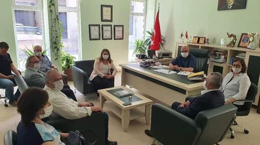 CHP Genel Başkan Yardımcısı, Başkan Erden&rsquo;i ziyaret etti