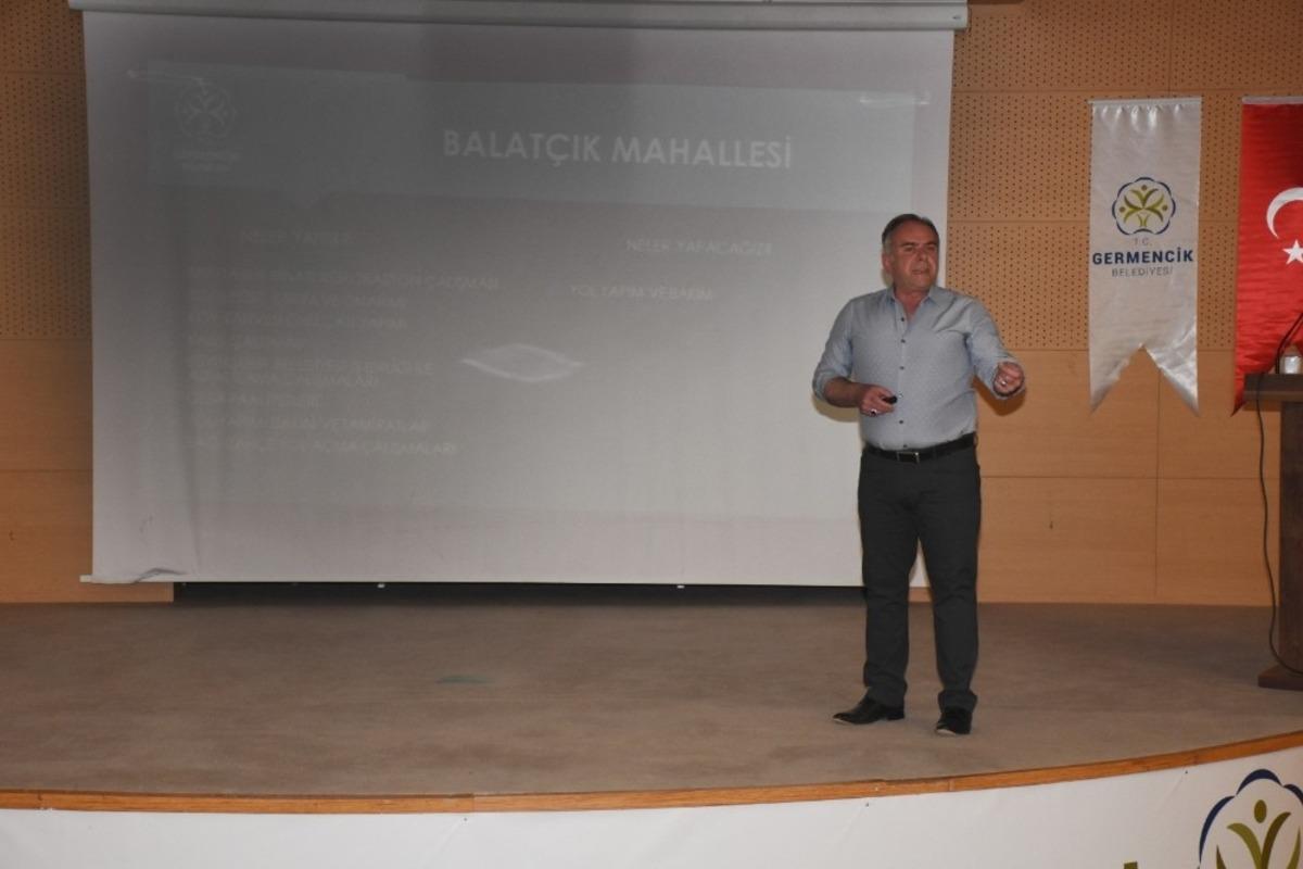 Başkan &Ouml;ndeş muhtarlar ile bir araya geldi