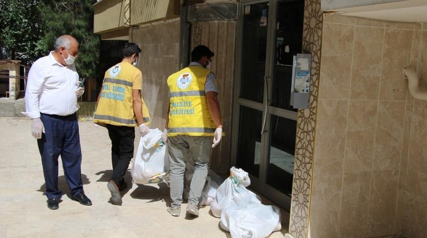 Karantinadaki vatandaşlara gıda desteği