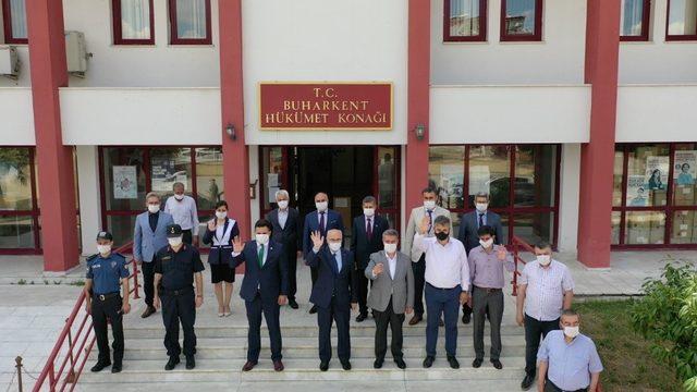 Veda ziyaretlerine başlayan Vali Köşger: Aydın’dan güzel anılarla ayrılıyorum