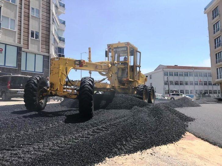 Sinop Belediyesinden asfalt çalışmaları G3