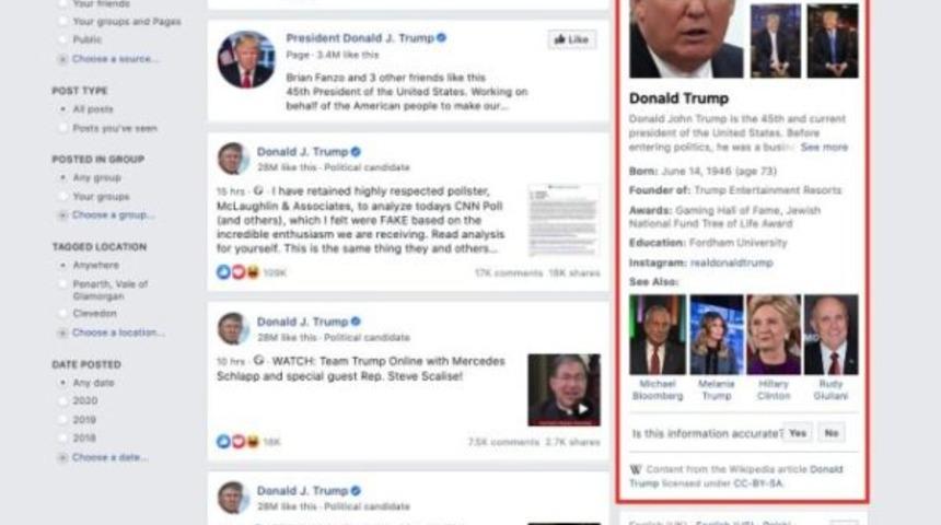 Facebook Wikipedia işbirliği Google gibi olacak