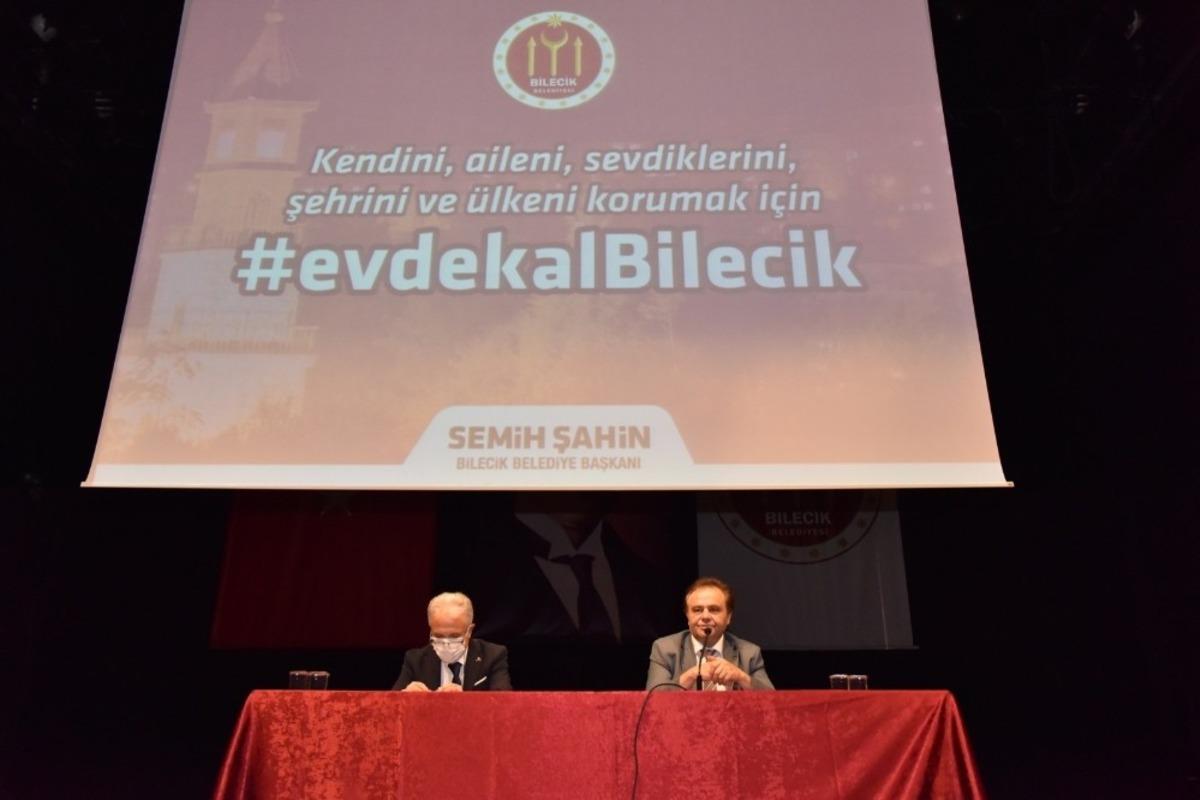 Başkan Şahin site ve apartman y&ouml;neticileriyle bir araya geldi