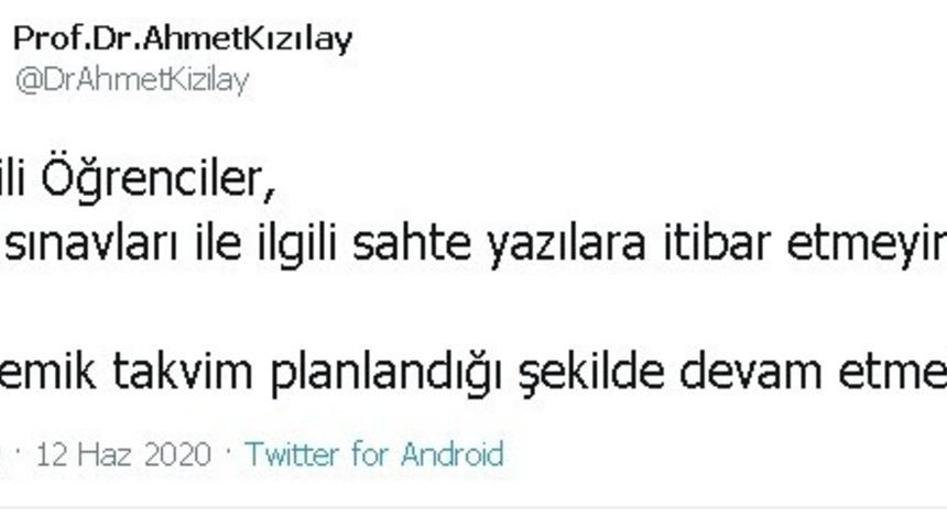 İn&ouml;n&uuml; &Uuml;niversitesi&rsquo;nde akademik takvim planlandığı şekilde devam ediyor