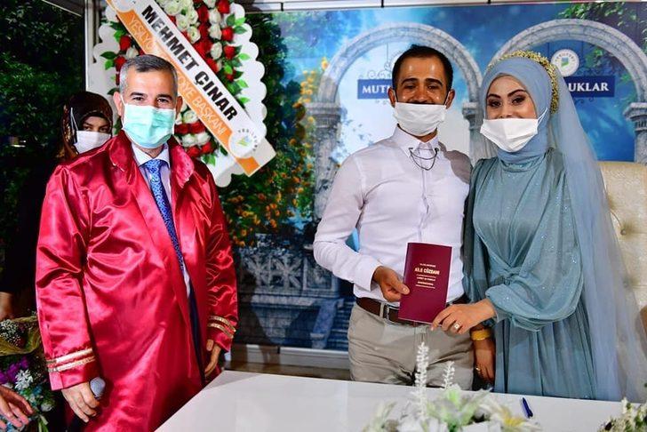Yeşilyurt Belediyesi’nde nikah işlemleri normalleşme sürecine uygun yapılıyor G3