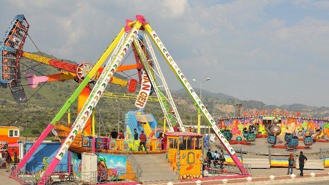 Aydın’da lunapark kazası