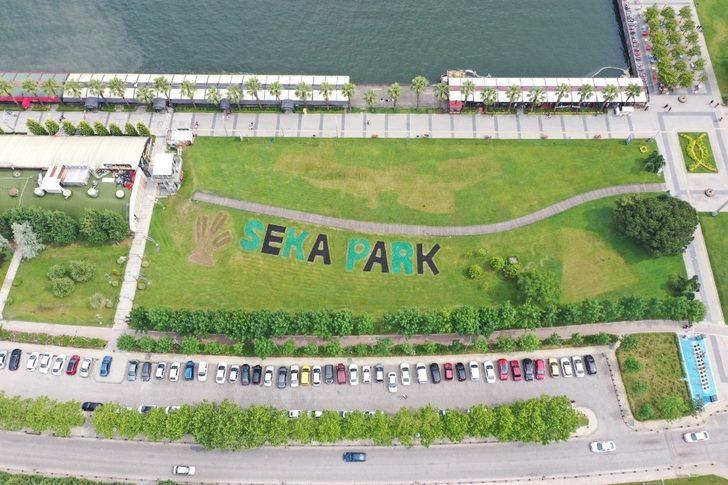 Sekapark yeşil siyah renklere büründü G2