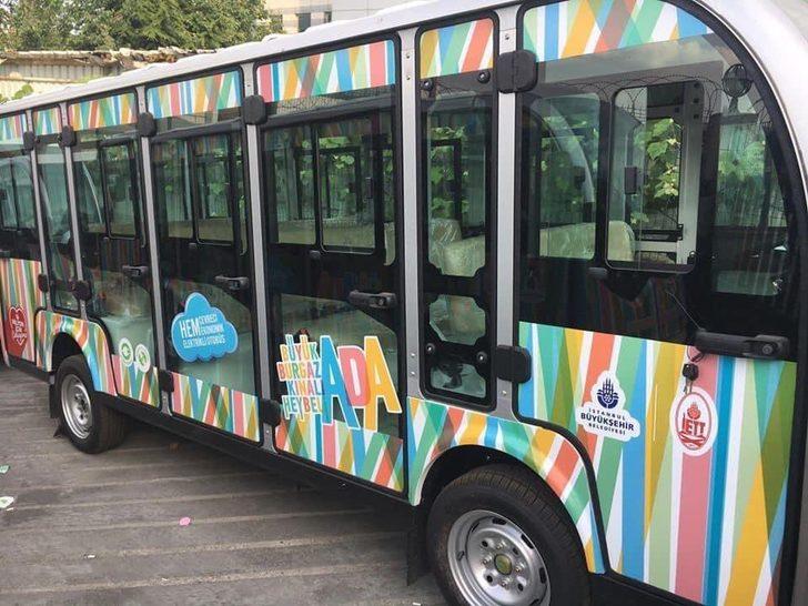 Adalar'da kullanılacak elektrikli araçlar görüntülendi G3