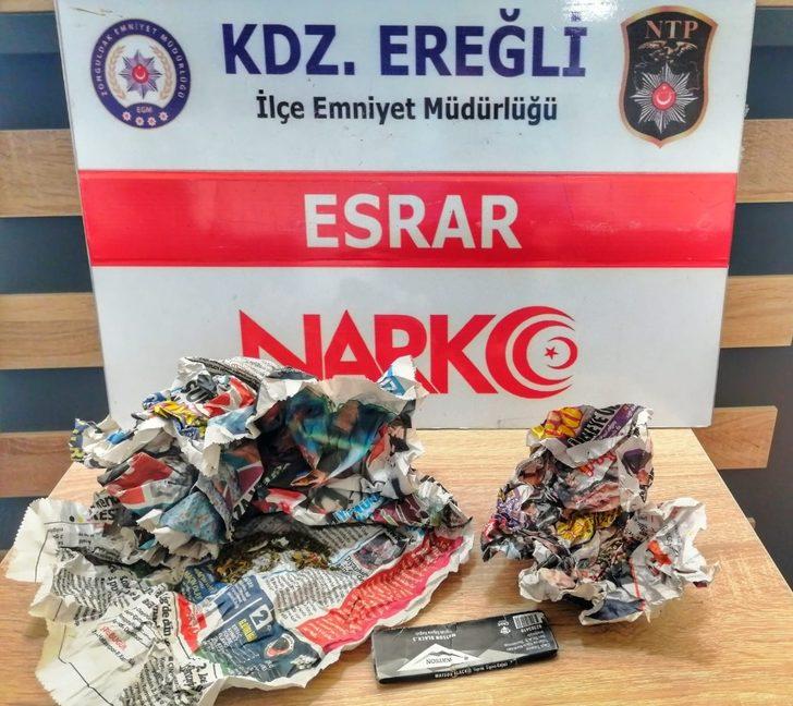 Kdz. Ereğli polisinden kenevir operasyonu G3