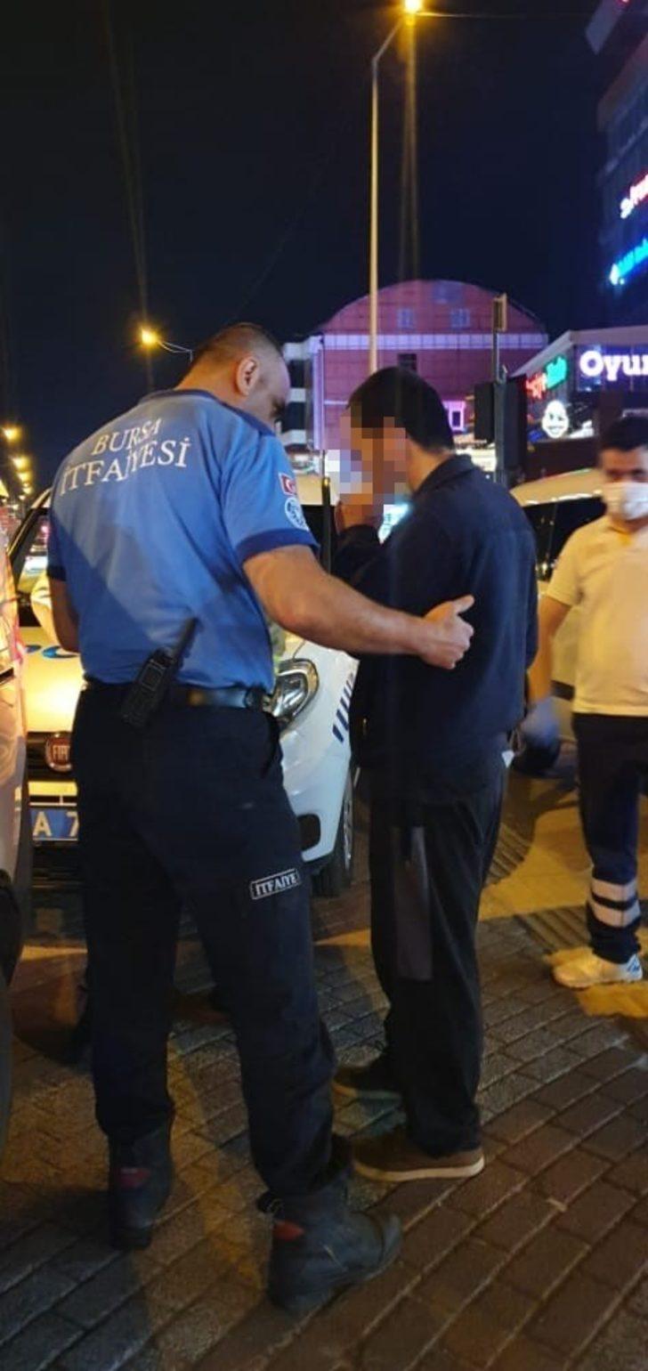 İntihara kalkıştı, itfaiye ekibi vazgeçirdi G1