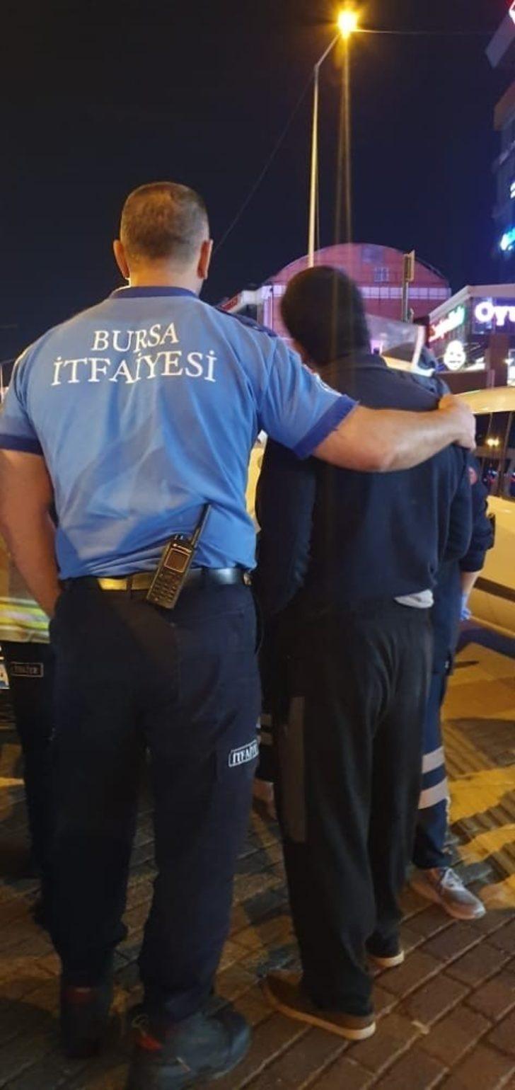 İntihara kalkıştı, itfaiye ekibi vazgeçirdi G3