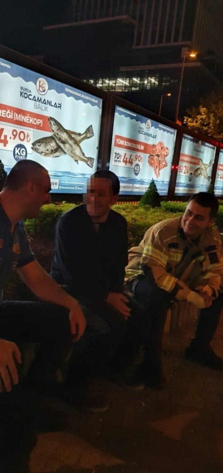 İntihara kalkıştı, itfaiye ekibi vazgeçirdi G4