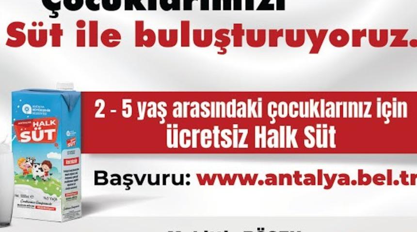 Halk S&uuml;t i&ccedil;in başvurular başlıyor