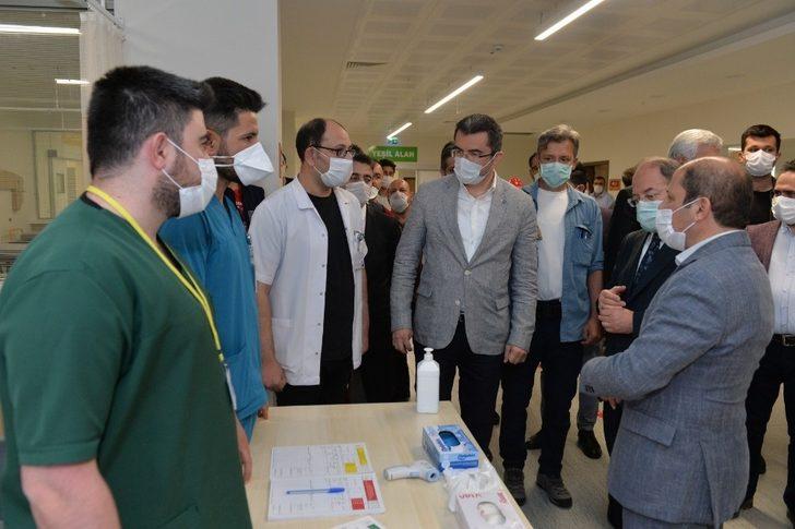 Memiş ve Akdağ Şehir Hastanesi’ni gezdi G2