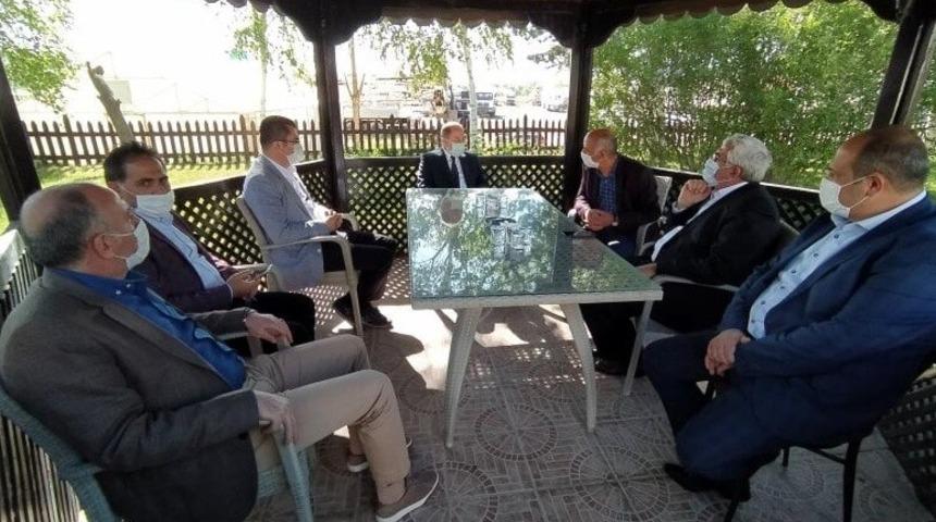 Vali Memiş ve Milletvekili Akdağ&rsquo;dan Başkan Y&uuml;celik&rsquo;e ziyaret