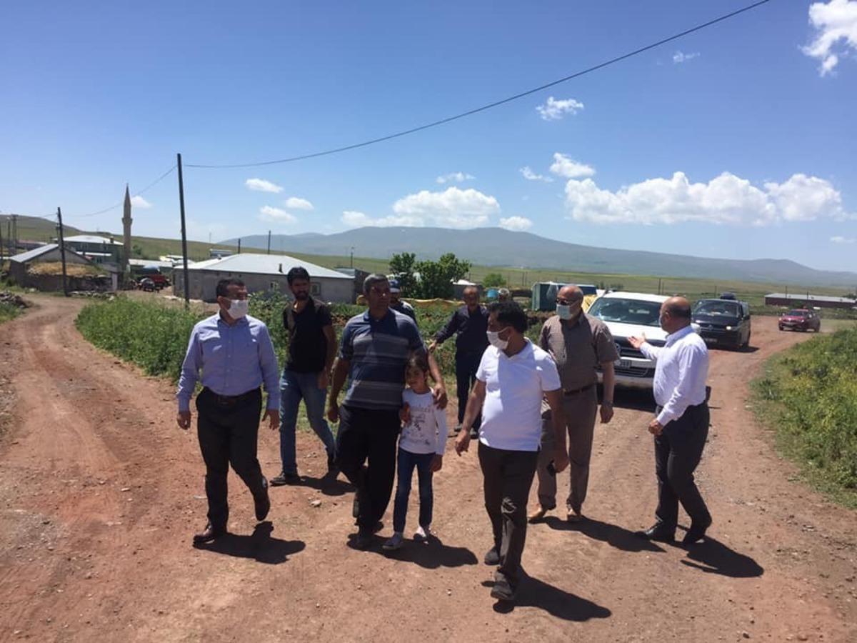 Kars AK Parti İl Başkanı &Ccedil;alkın, yatırımları yerinde inceledi