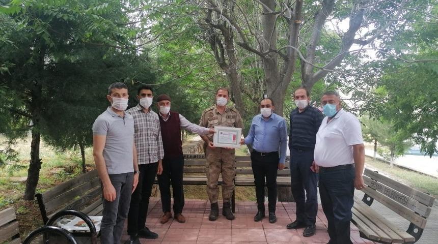 Şehit yakınları Jandarma Teşkilatının 181. kuruluş yıl d&ouml;n&uuml;m&uuml;n&uuml; kutladı