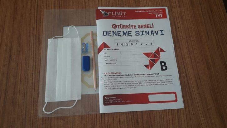 Sancaktepe’de korona önlemli TYT Deneme Sınavı G1