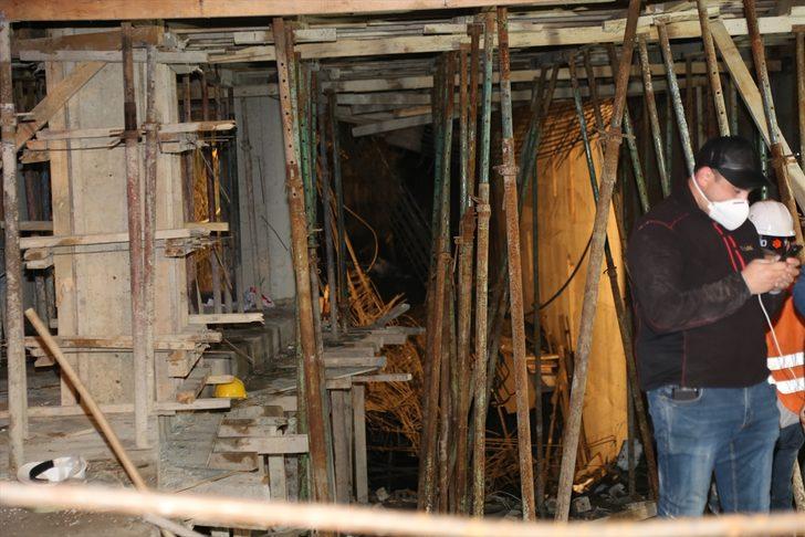 Son dakika: Ordu'nun Altınordu ilçesinde otel inşaatında göçük! G4