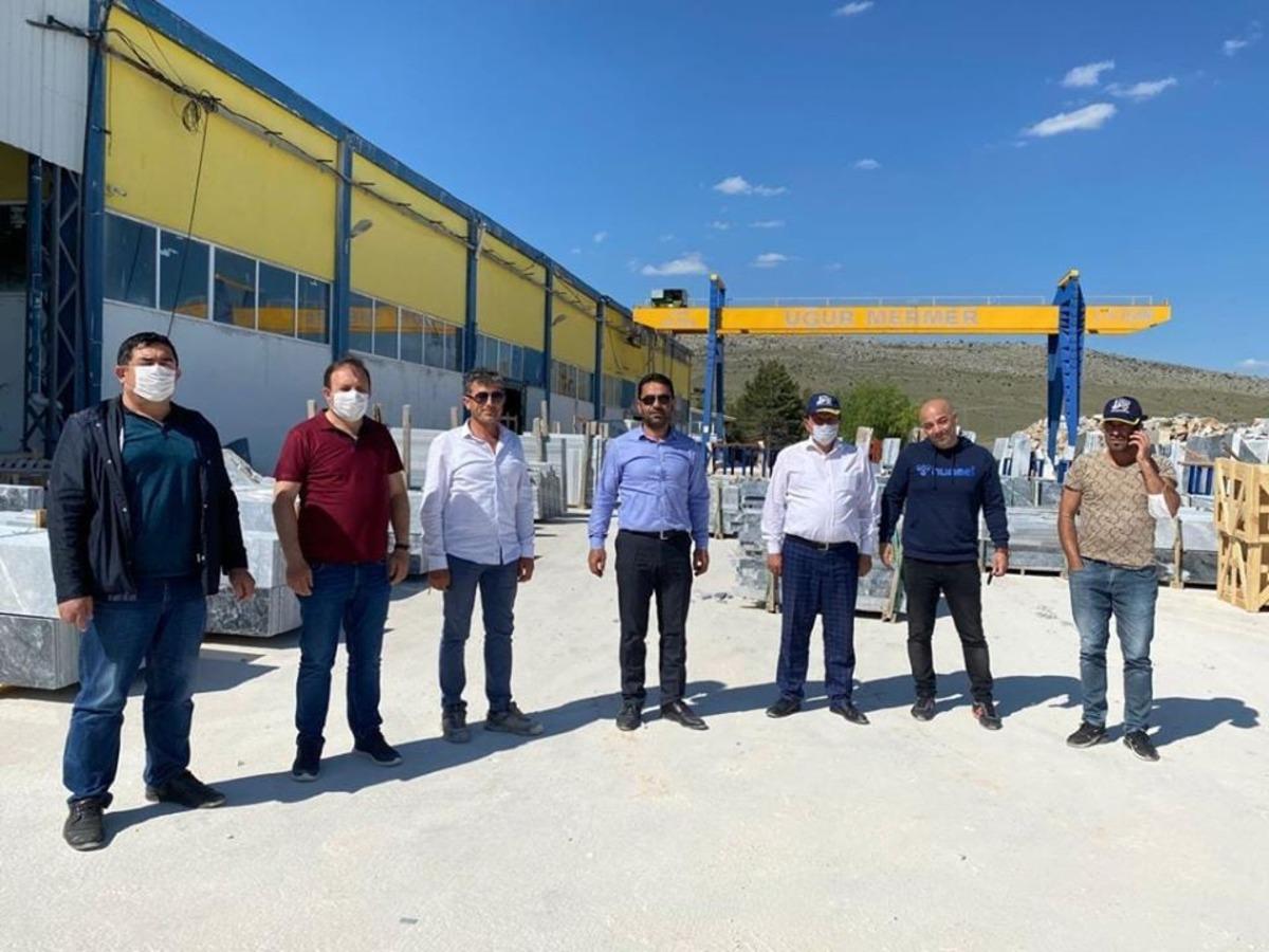 Altıntaş&rsquo;tan 17 &uuml;lkeye mermer ihra&ccedil; ediliyor