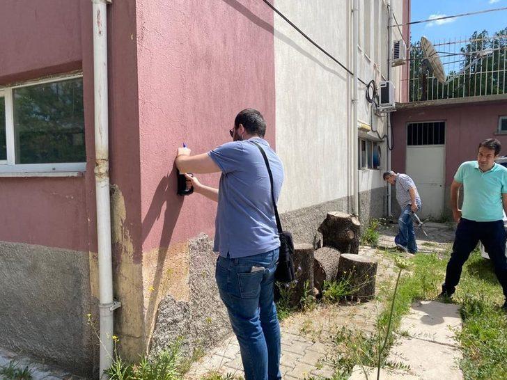Altıntaş’ta Hükümet Konağı’na deprem testi G3