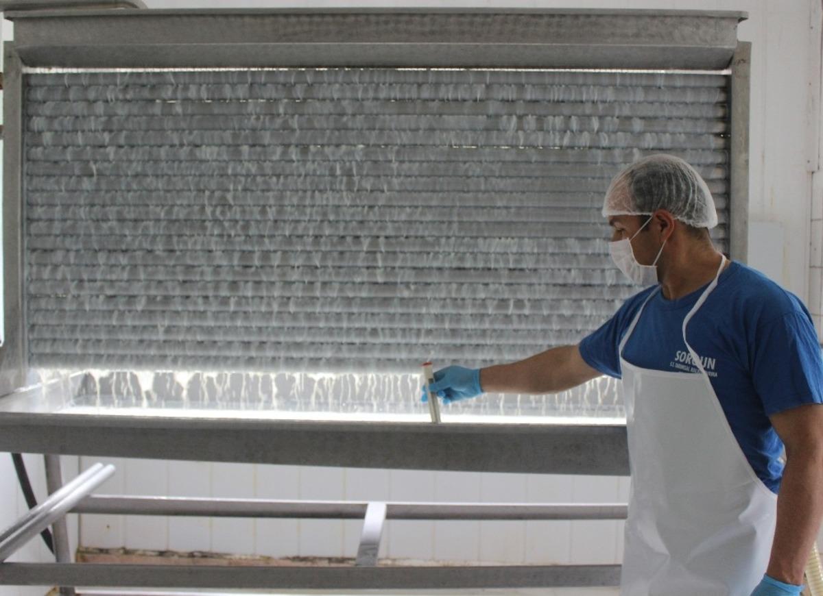 K&ouml;ylerine fabrika kurup &uuml;rettikleri peyniri T&uuml;rkiye&rsquo;ye satıyorlar
