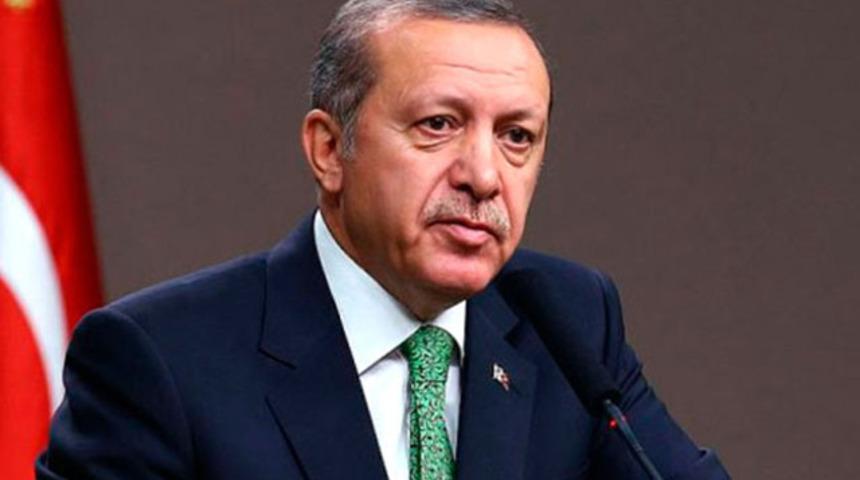 Erdoğan'dan, depremde şehit olan güvenlik korucusunun ailesine başsağlığı mesajı