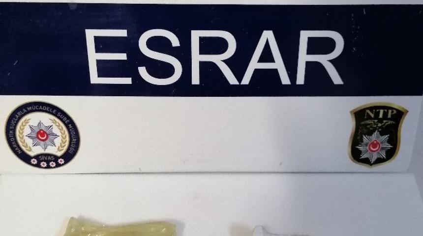 Sivas’ta narkotik operasyonları