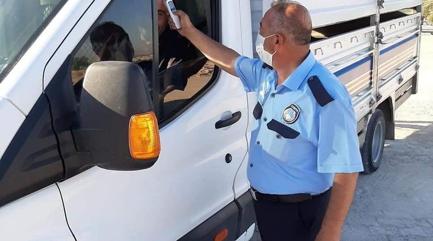 Hayvan pazarında tedbirler sürüyor