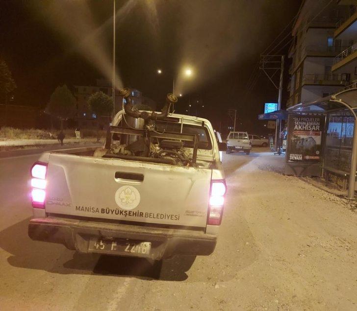 Akhisar’da haşereyle mücadele devam ediyor G1