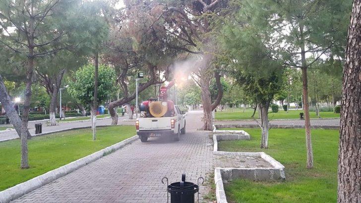 Akhisar’da haşereyle mücadele devam ediyor G2