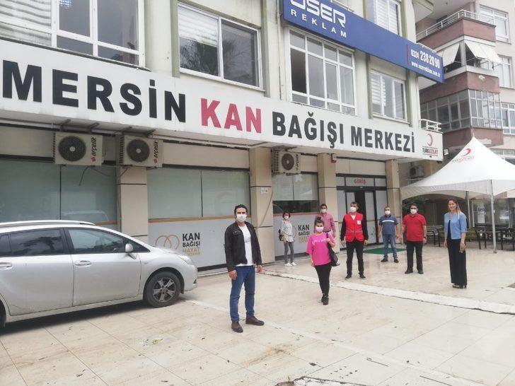 Belediye personelinden kan bağışına destek G3