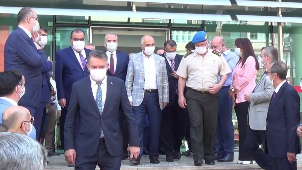 Vali Karahan Ankara&rsquo;ya uğurlandı