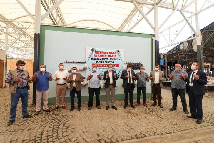 Bergama pazarında askıda ürün uygulaması G3