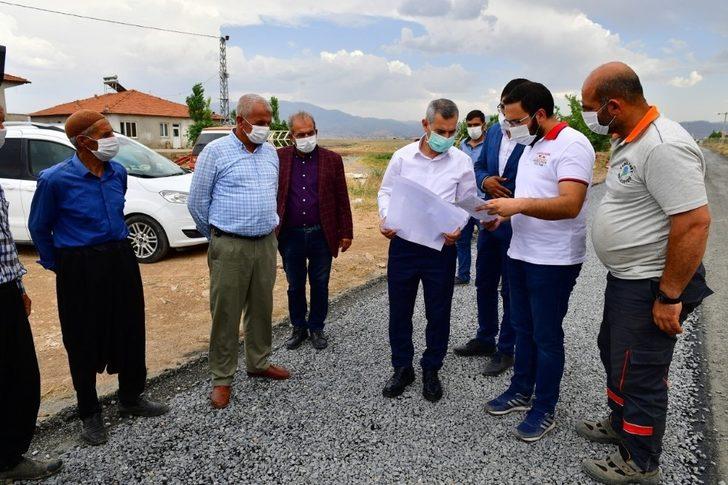 Başkan Çınar, yol çalışmalarını inceledi G1