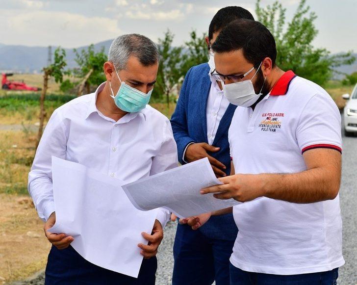Başkan Çınar, yol çalışmalarını inceledi G2