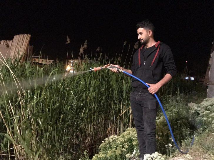 Çaldıran Belediyesinden haşereyle mücadele çalışması G1