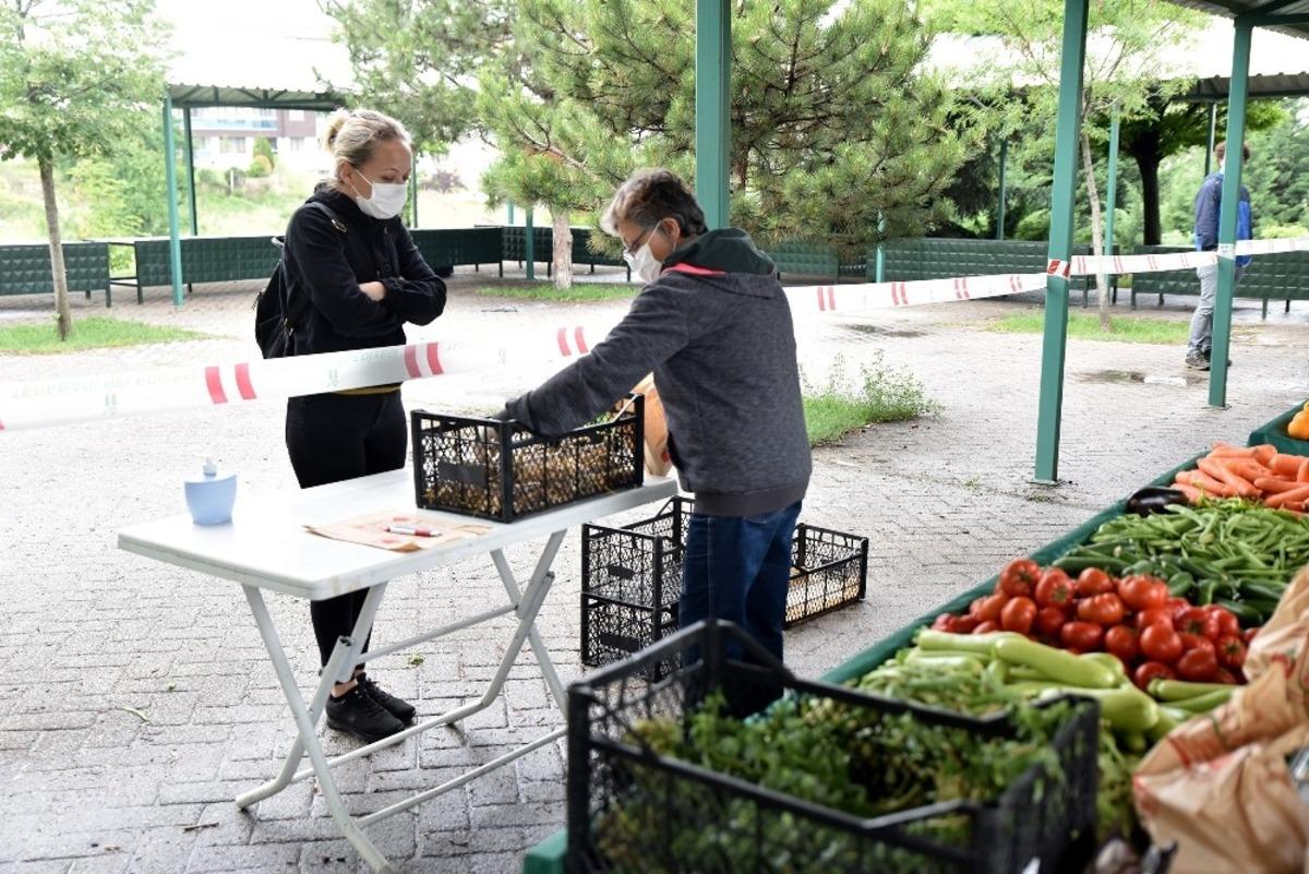 Ekolojik pazar Batıkent&rsquo;te hizmete girdi