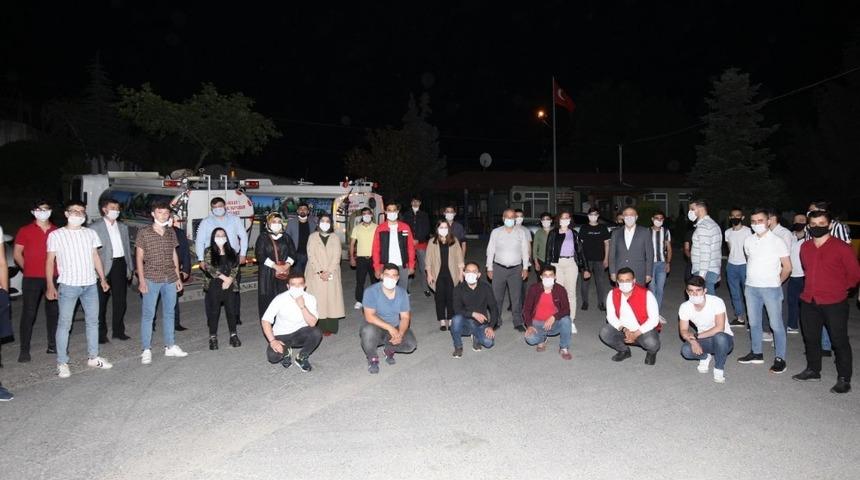 Başkan B&uuml;y&uuml;kg&ouml;z, gen&ccedil;lerle buluştu