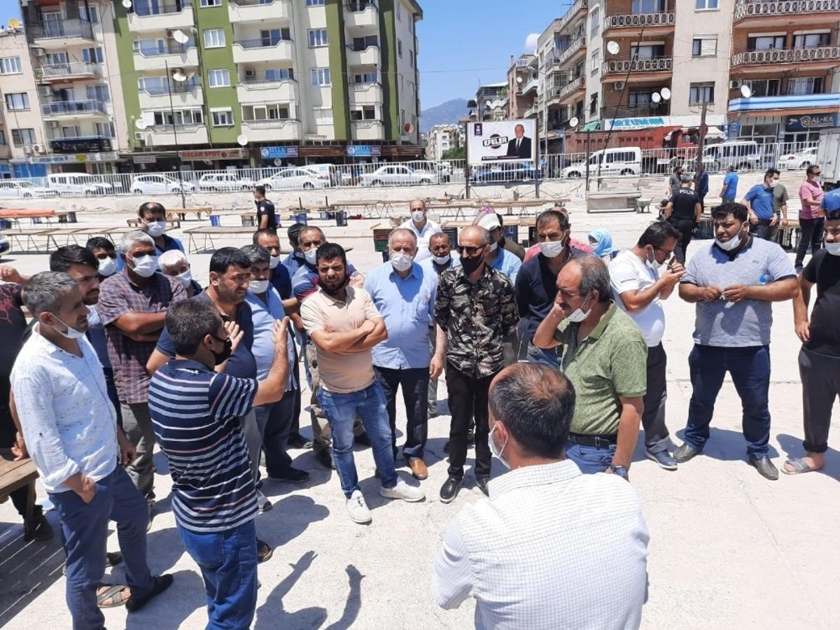 Pazarcı Esnafı İsyan Etti