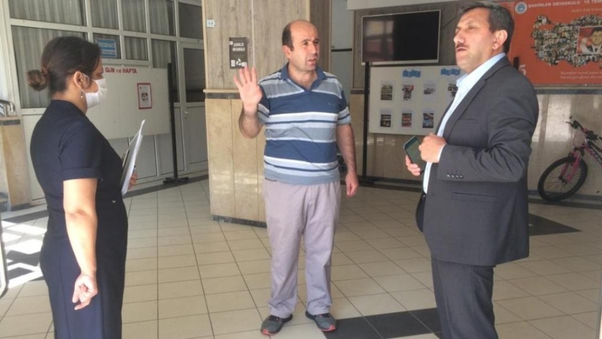 Milli Eğitim M&uuml;d&uuml;r&uuml; Erdoğan LGS yapılacak okulları inceledi