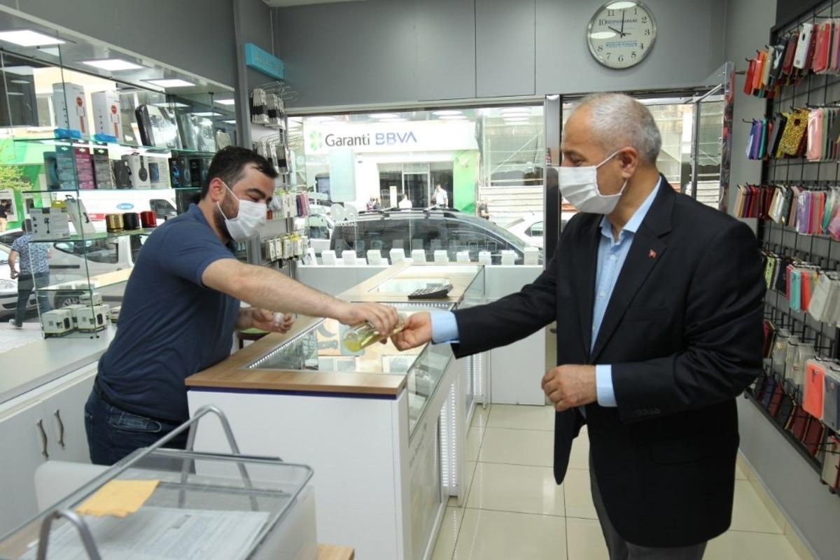 Başkan B&uuml;y&uuml;kg&ouml;z esnafın taleplerini dinledi