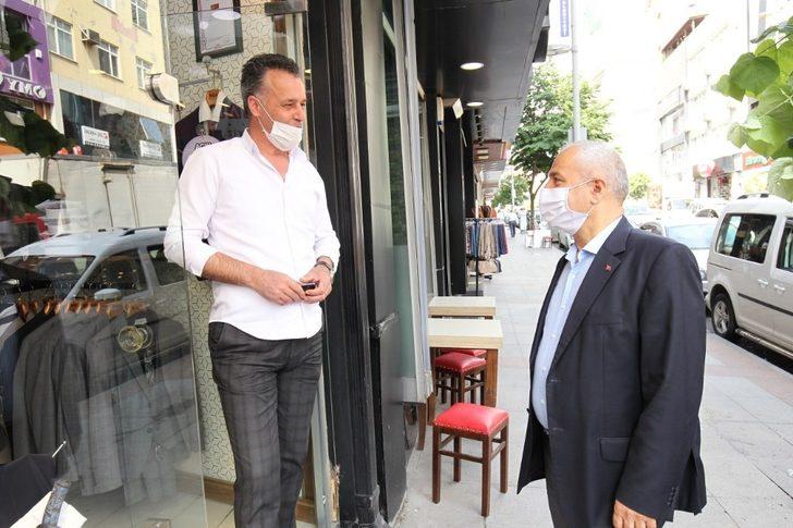 Başkan Büyükgöz esnafın taleplerini dinledi G2