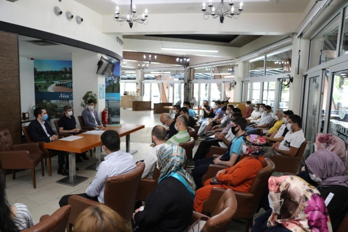 Sosyal tesis &ccedil;alışanlarına dezenfeksiyon eğitimi