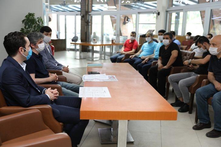 Sosyal tesis çalışanlarına dezenfeksiyon eğitimi G3