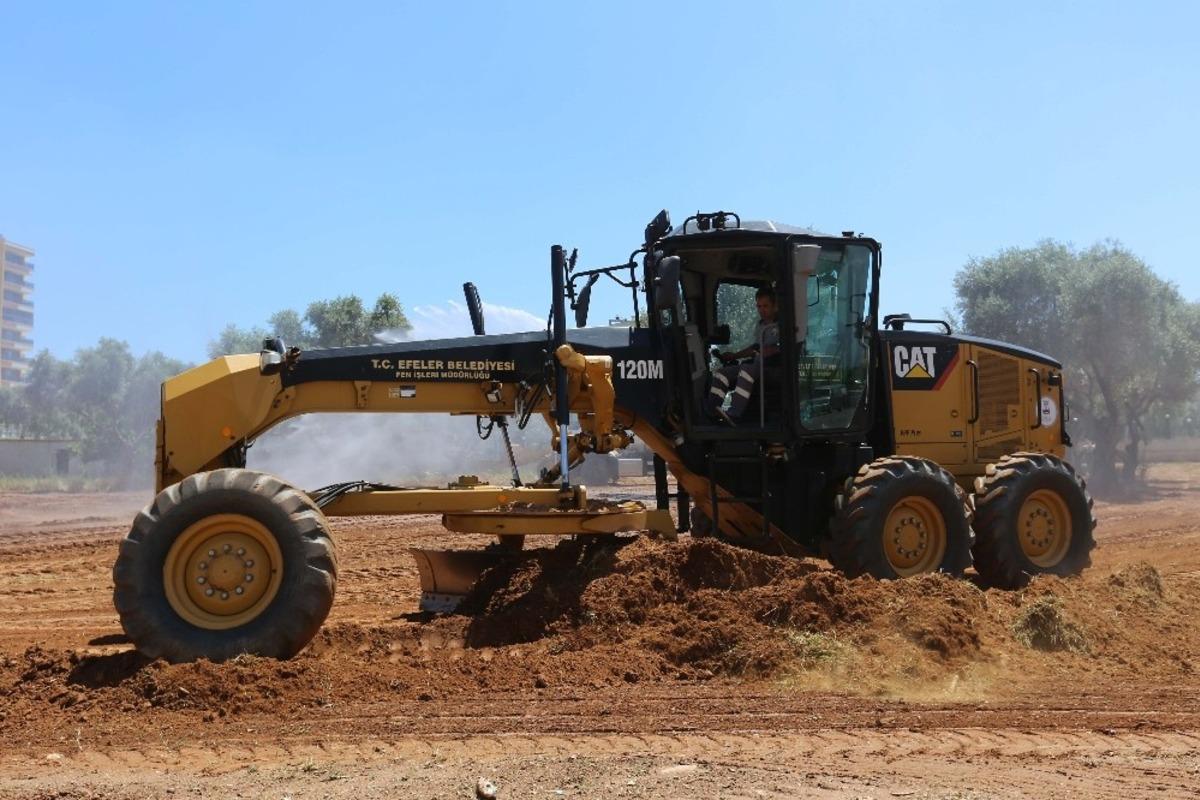 Efeler&rsquo;de Matematik Parkı yapımına başlandı